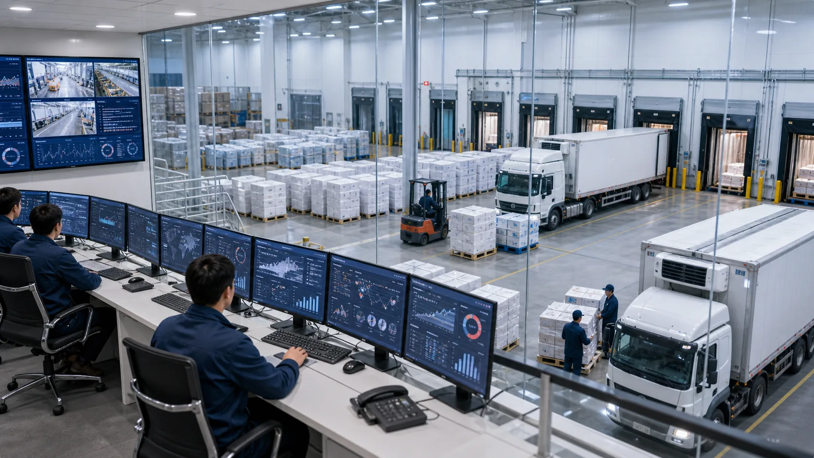 Cold-chain operations and business scale